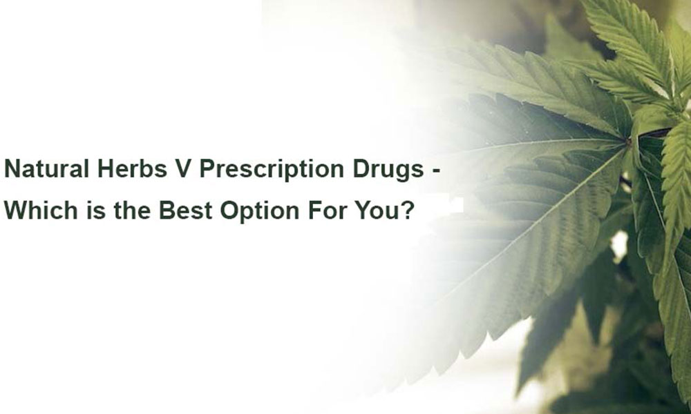 Natural Herbs Prescription Drugs Which is the Best Option For You